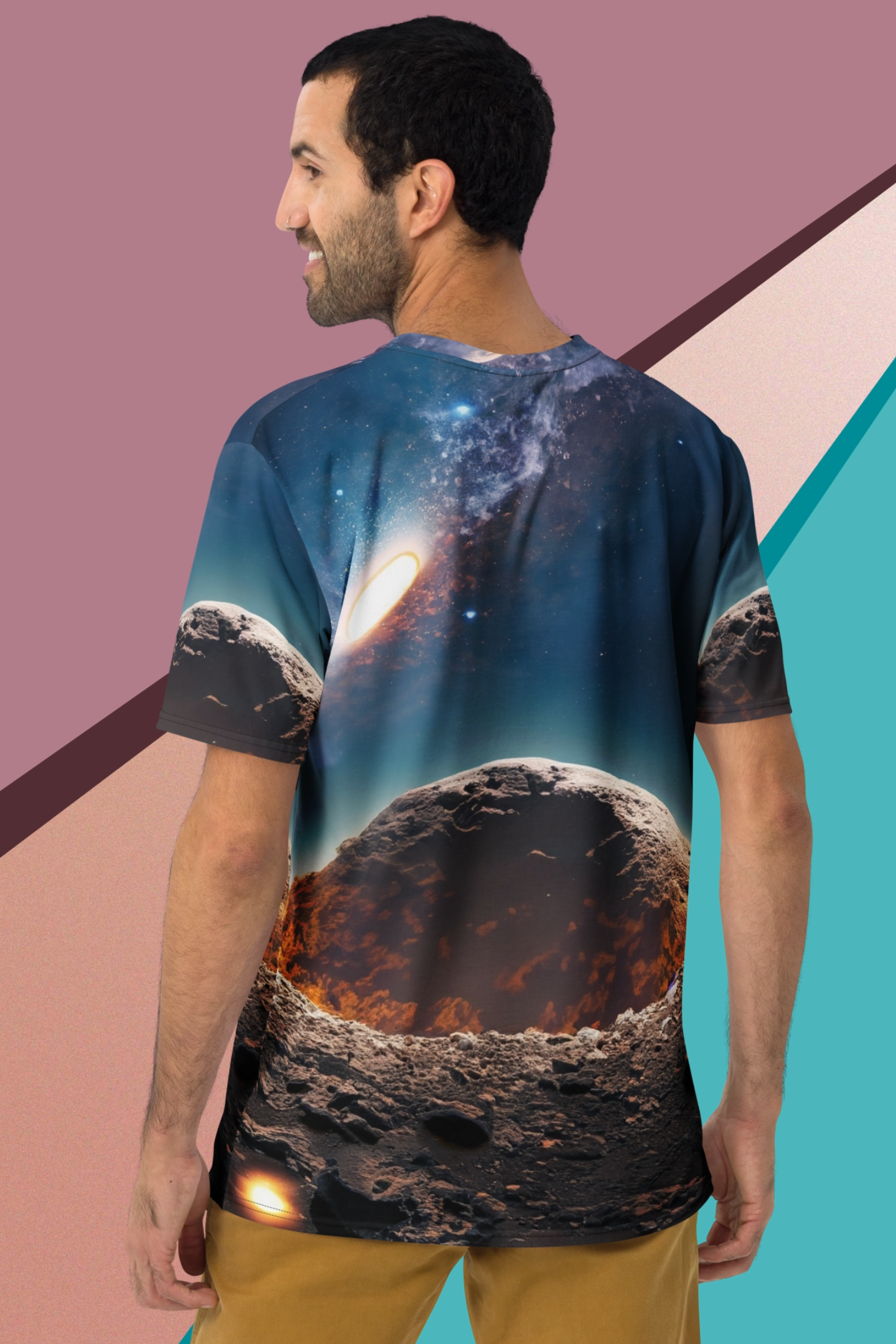 Heren T-shirt Tacoun X Scifacts Asteroide