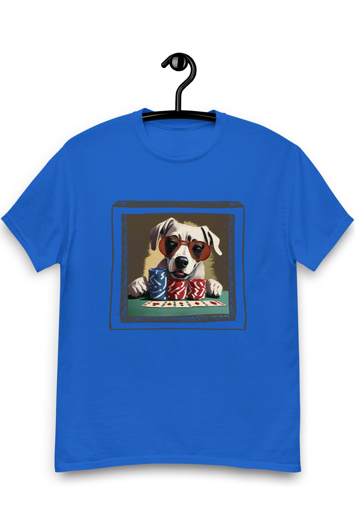 Heren T-shirt Pokerdog