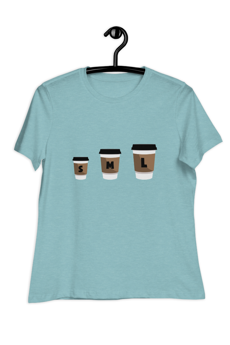 Dames-T-shirt Coffee