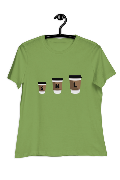 Dames-T-shirt Coffee