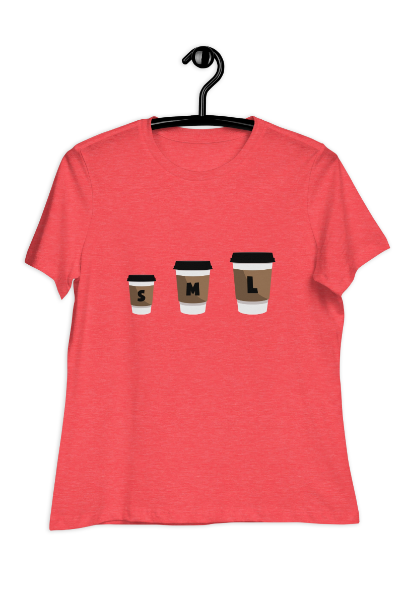 Dames-T-shirt Coffee