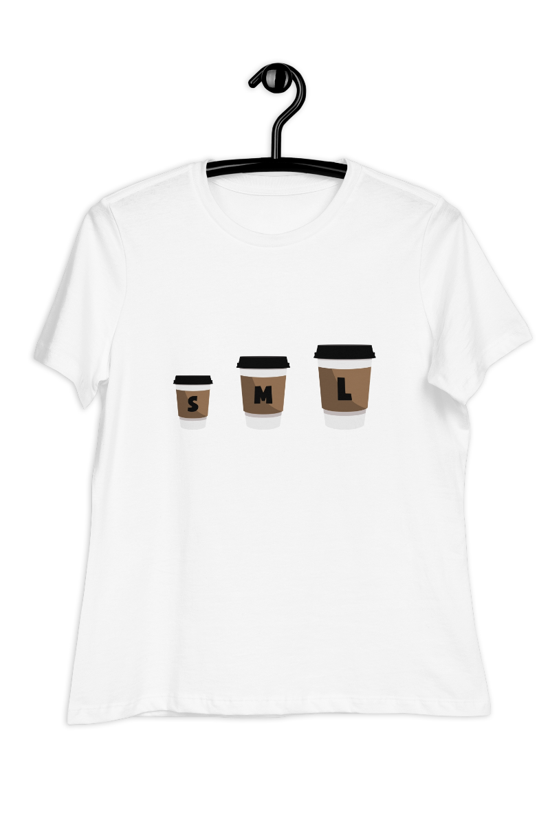 Dames-T-shirt Coffee