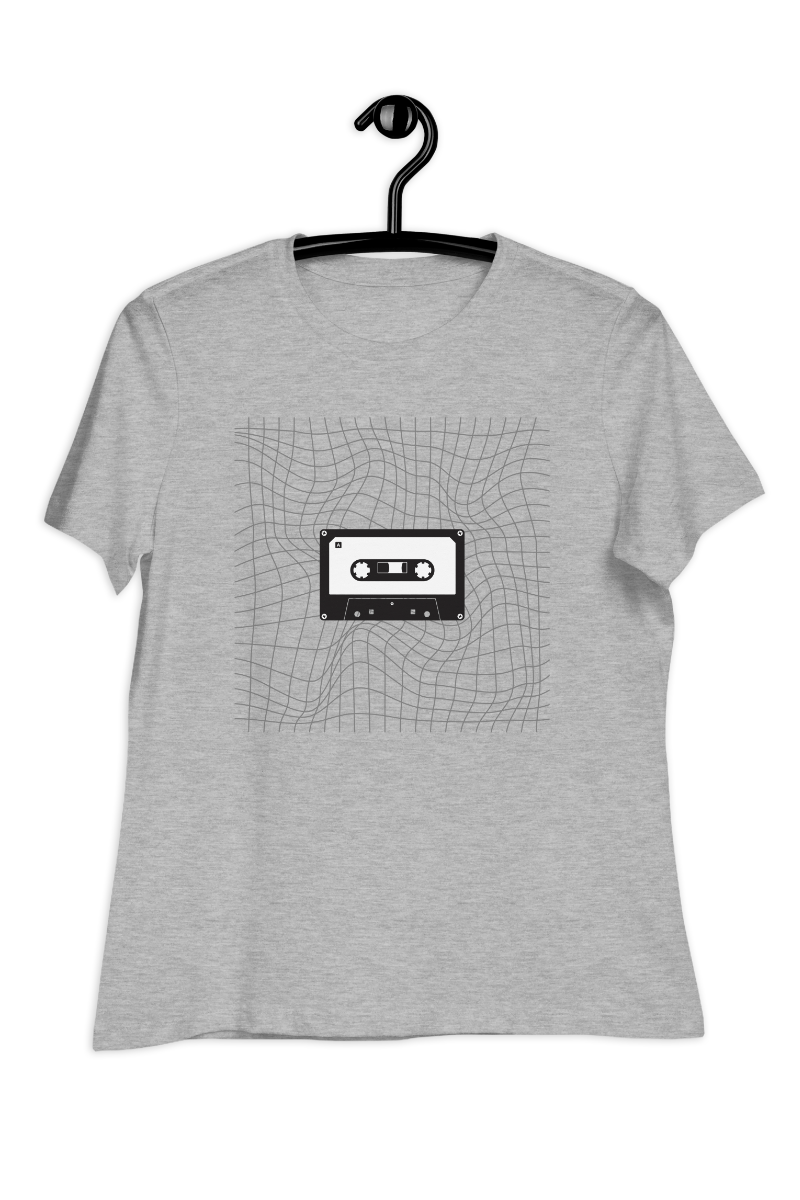 Dames-T-shirt Cassette