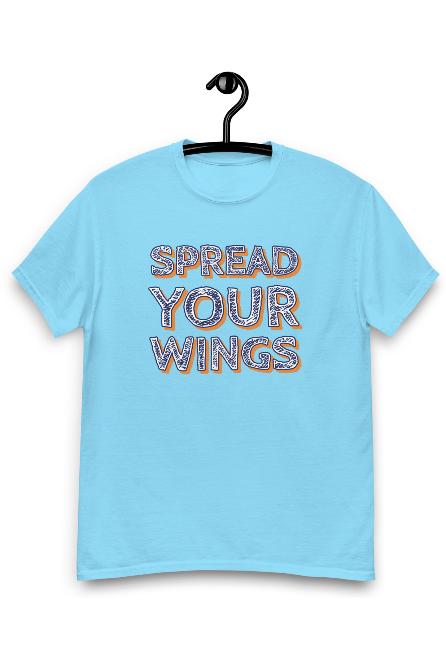 Heren T-shirt Spread Your Wings