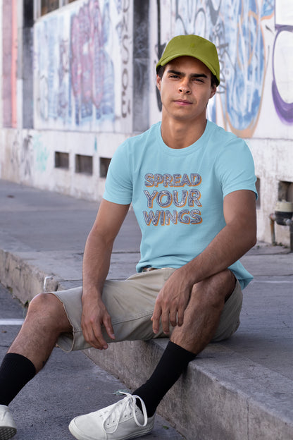 Heren T-shirt Spread Your Wings