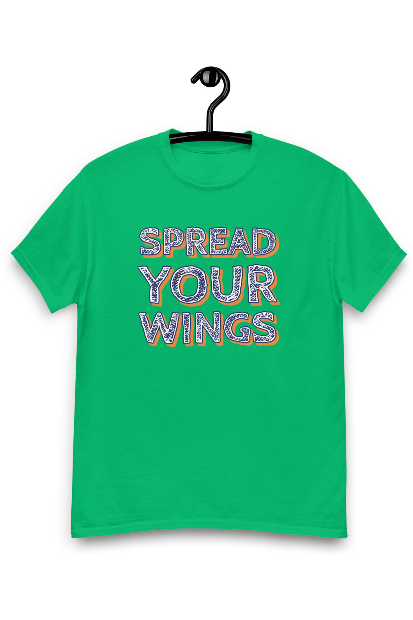 Heren T-shirt Spread Your Wings