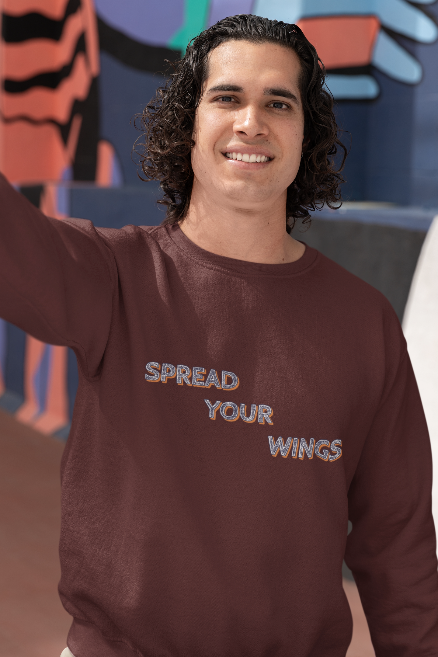 Heren Sweater Spread your wings