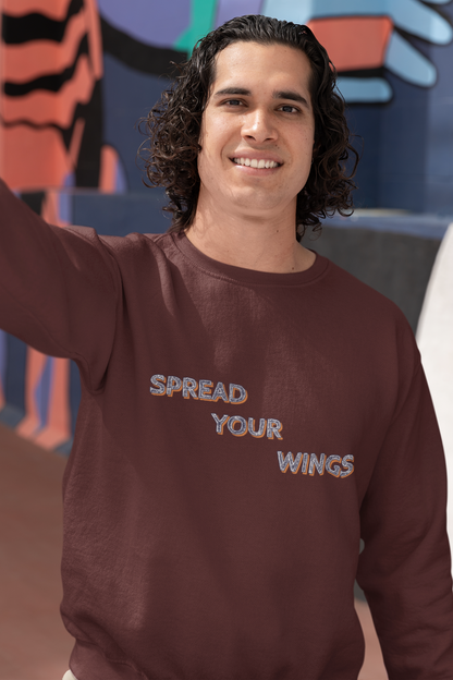 Heren Sweater Spread your wings