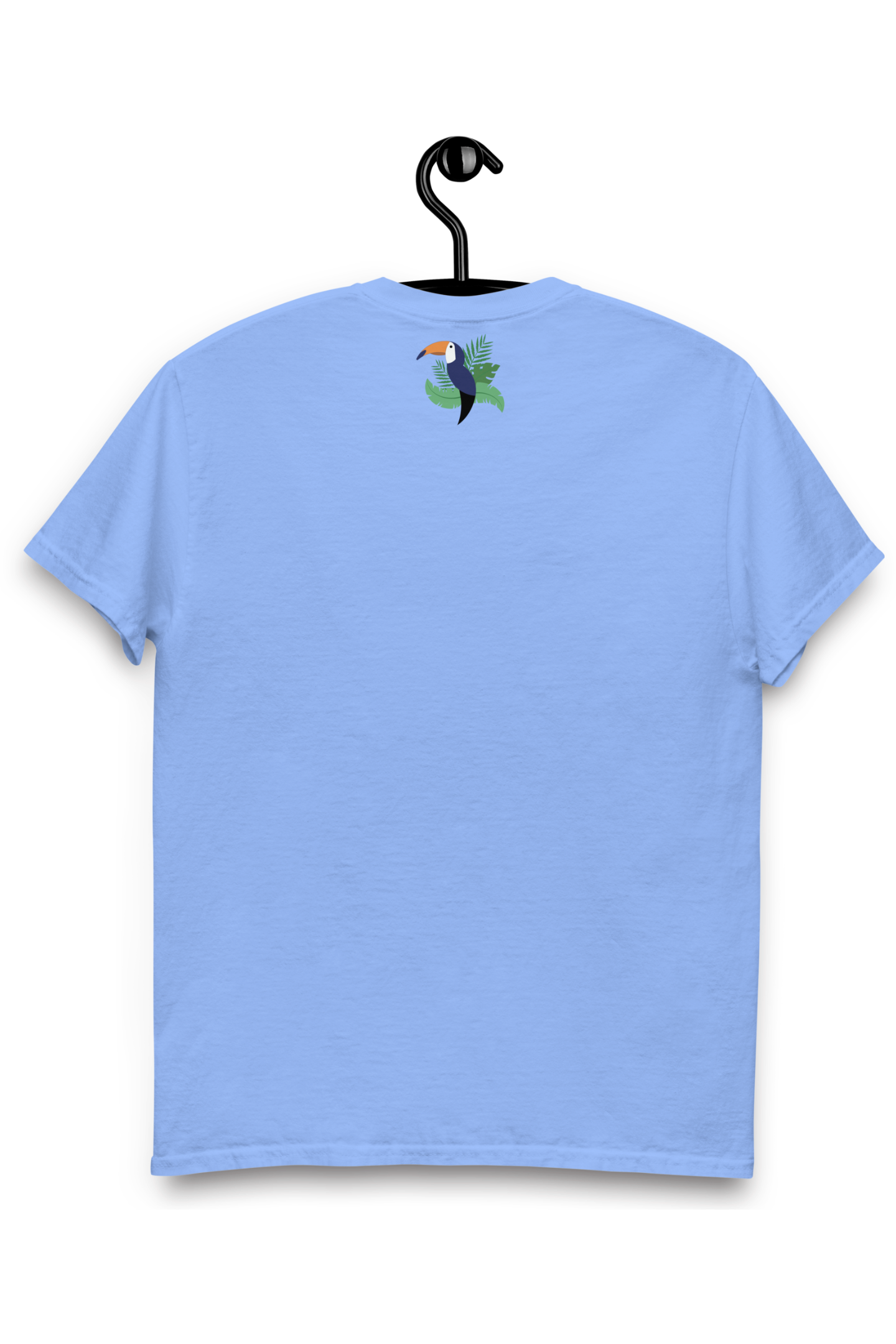 Heren T-shirt Gebergte Blauw-Rood-Groen