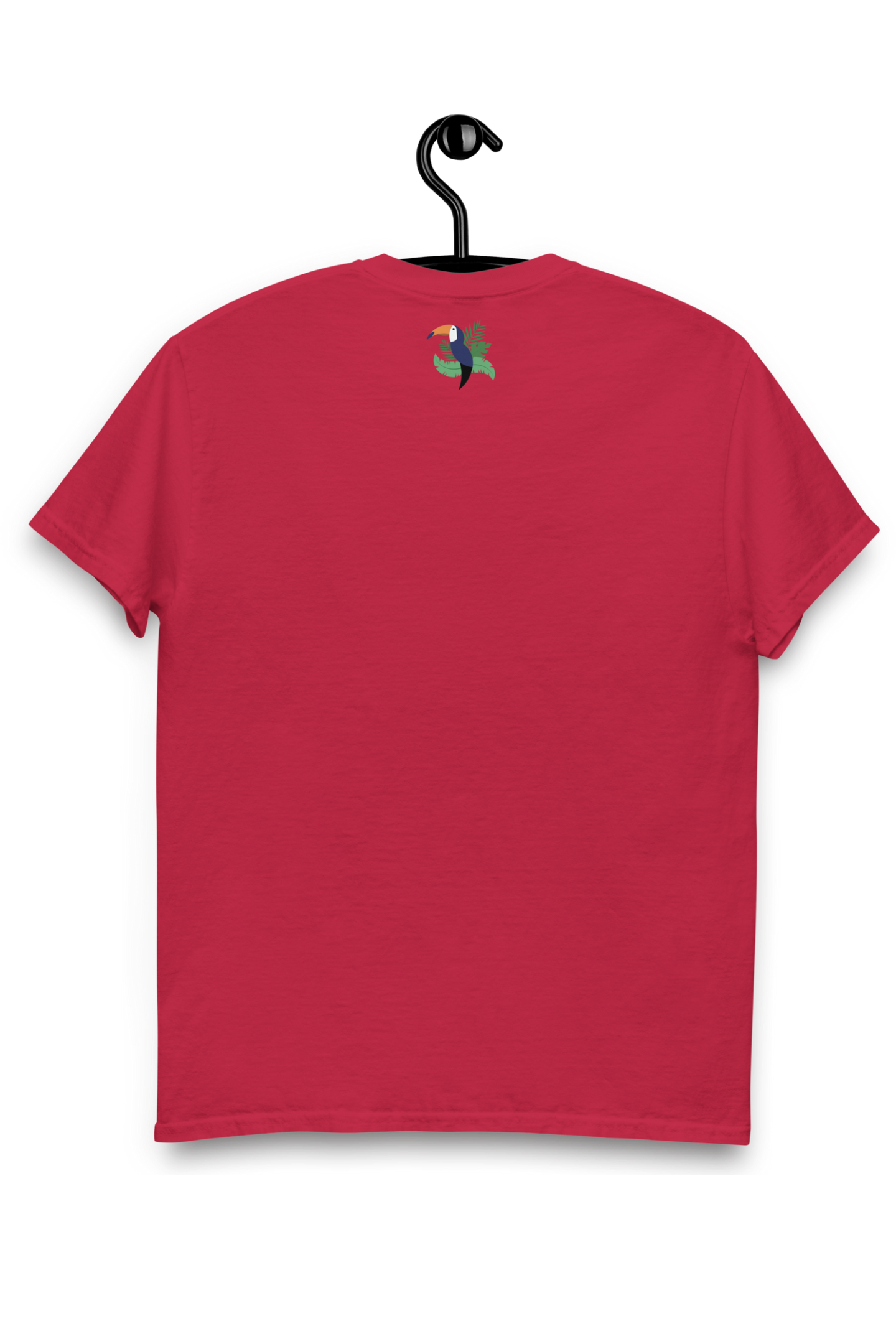 Heren T-shirt Ster Rood/Wit