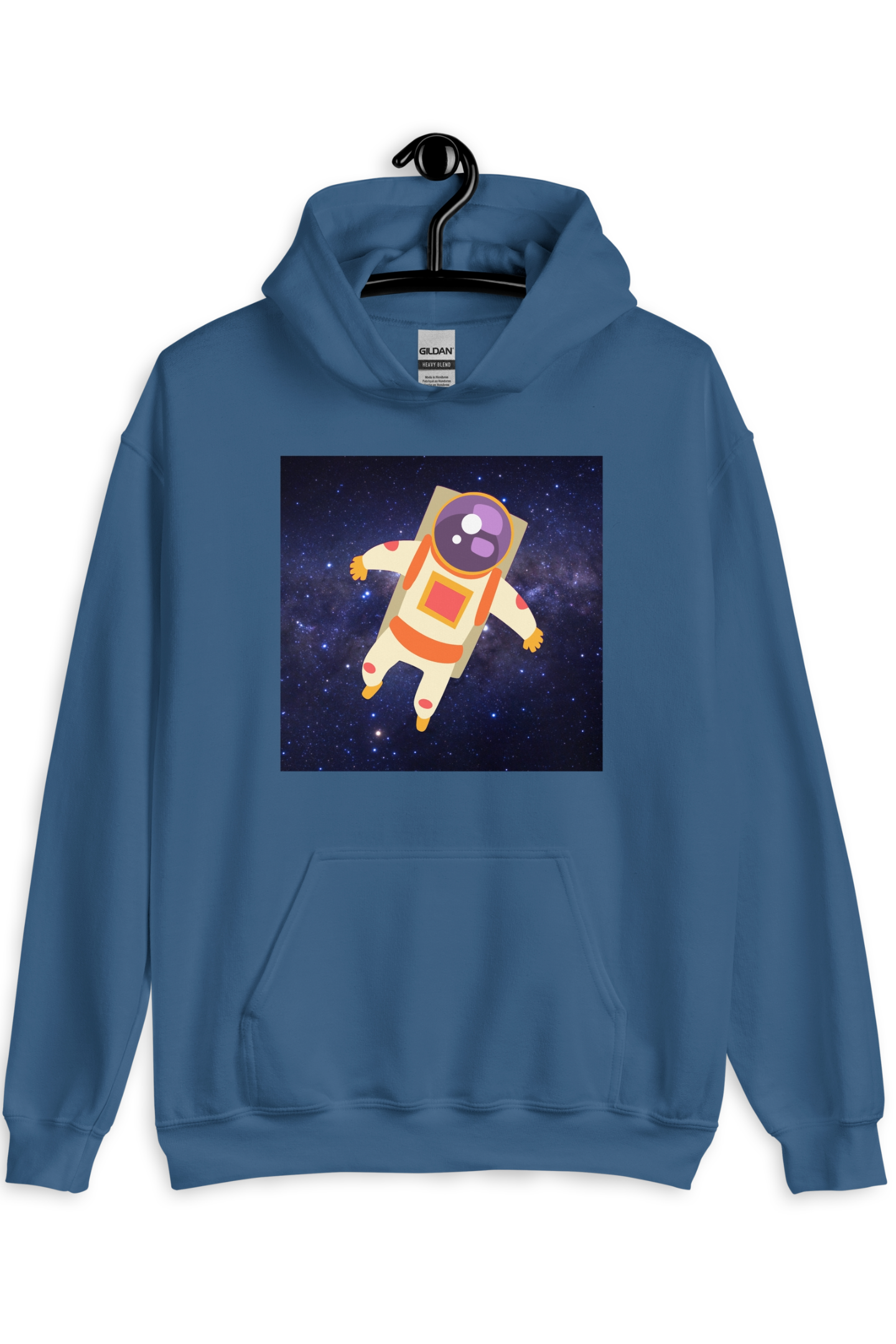 Heren Hoodie Spaceman