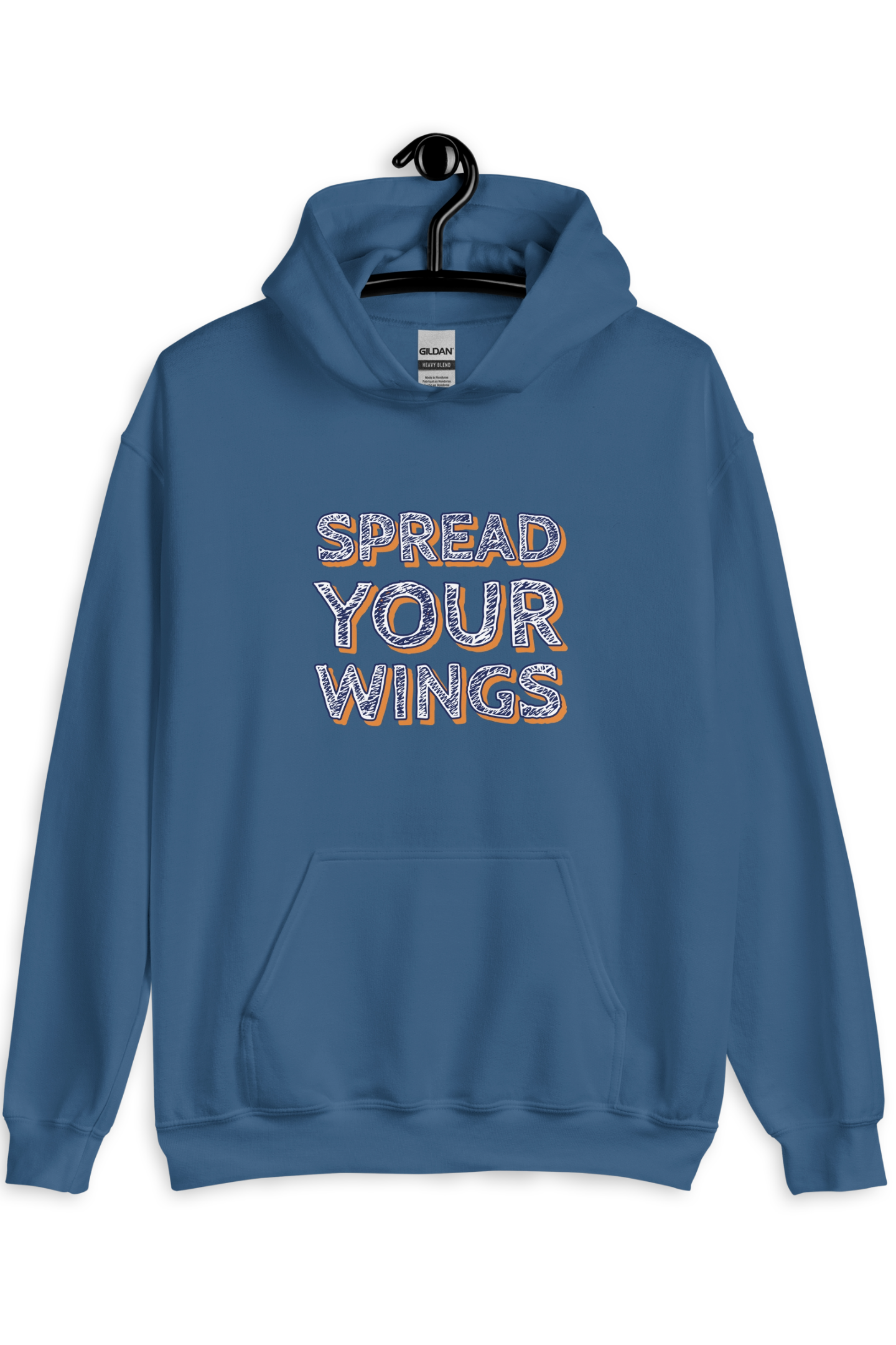 Heren Hoodie Spread your wings