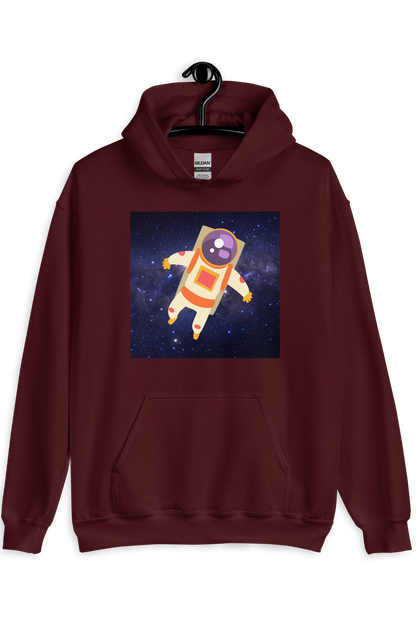 Heren Hoodie Spaceman