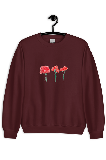 Dames Sweater Red roses