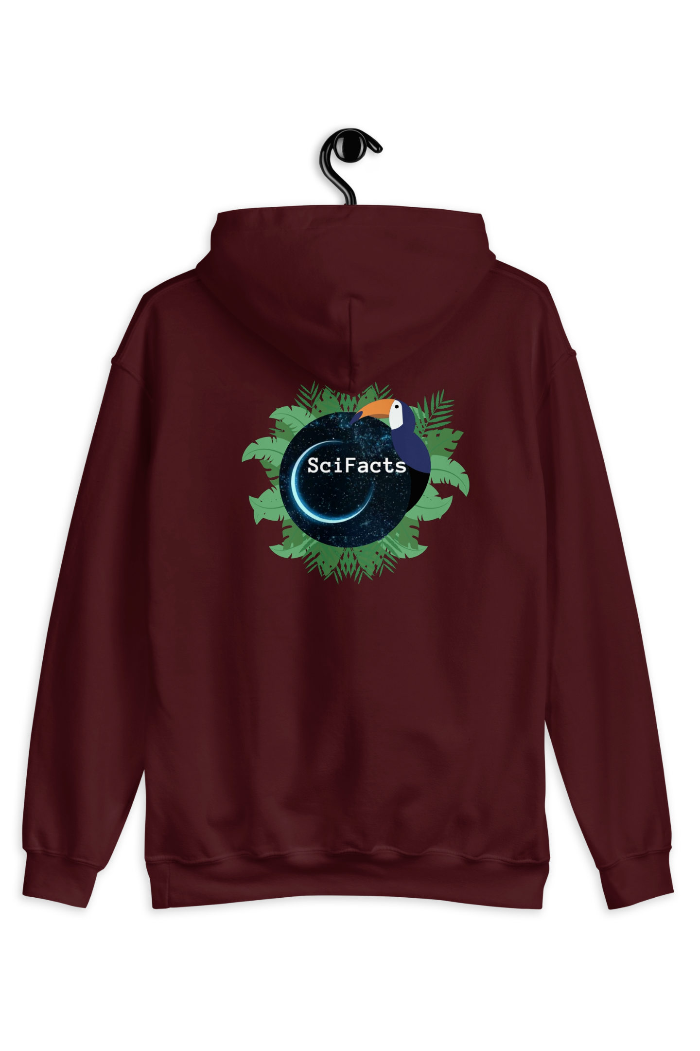 Heren Hoodie Tacoun X Scifacts At the back
