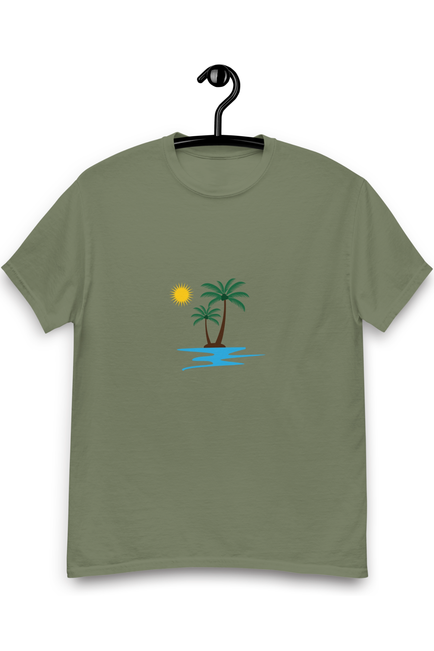 Heren T-shirt Island