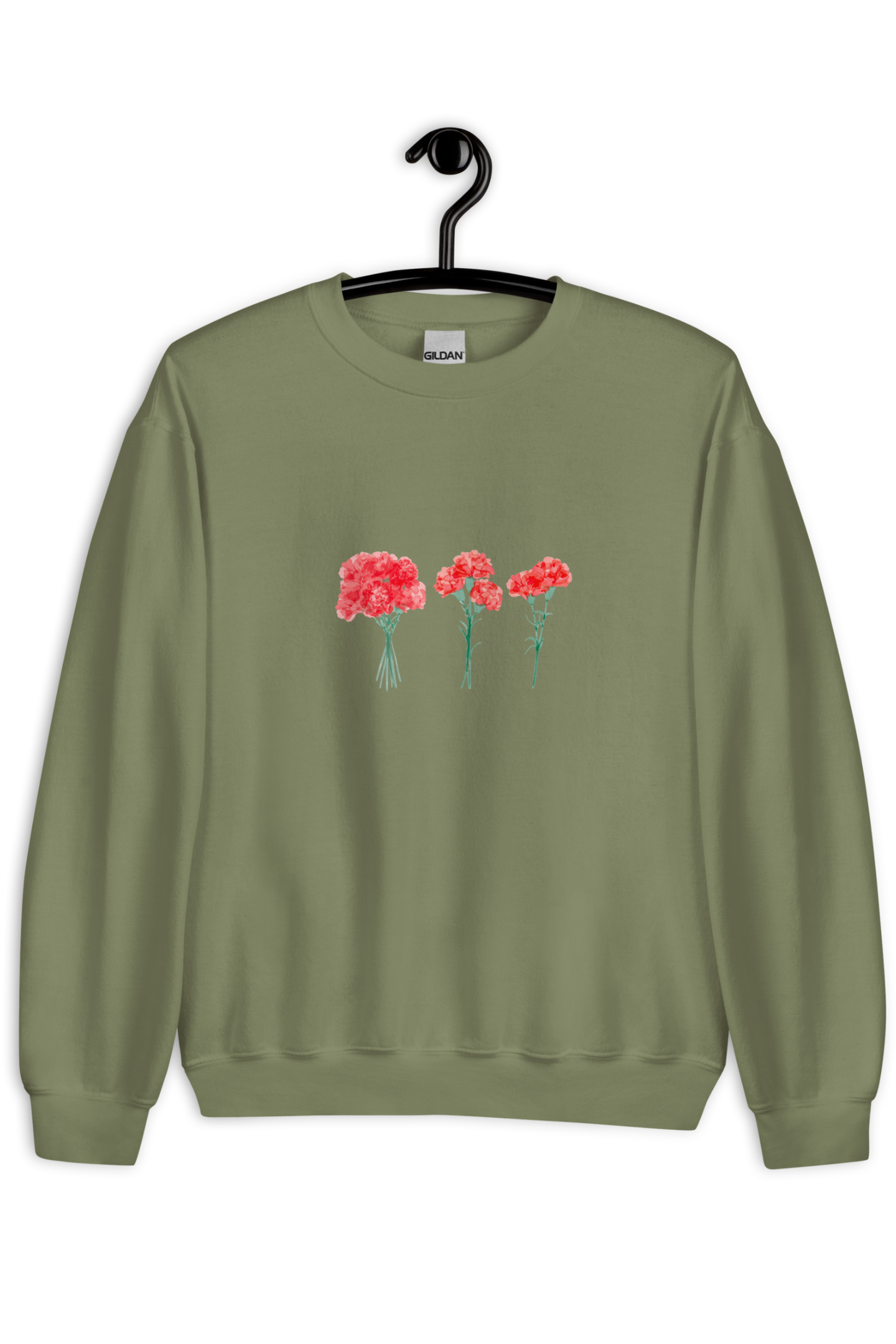 Dames Sweater Red roses