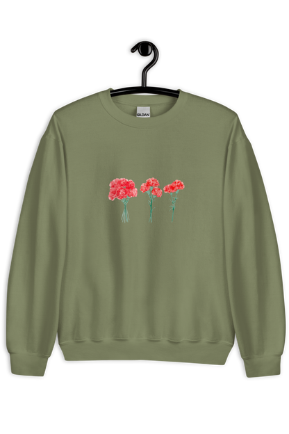 Dames Sweater Red roses