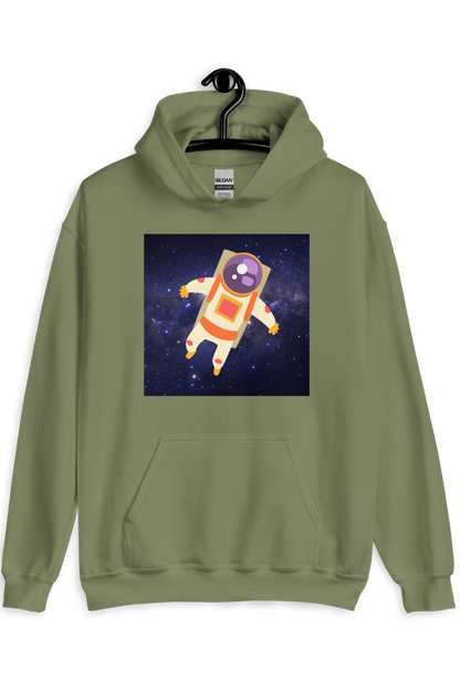 Heren Hoodie Spaceman