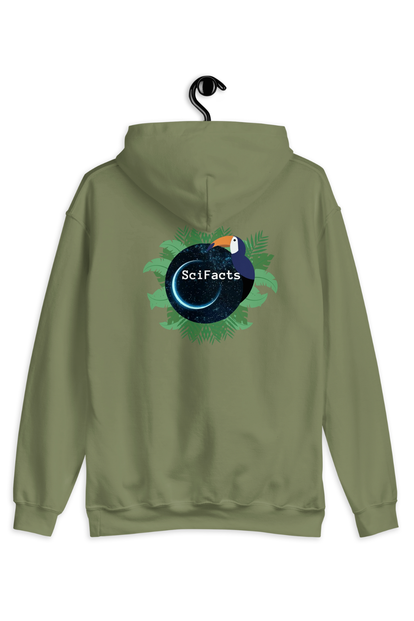 Heren Hoodie Tacoun X Scifacts At the back