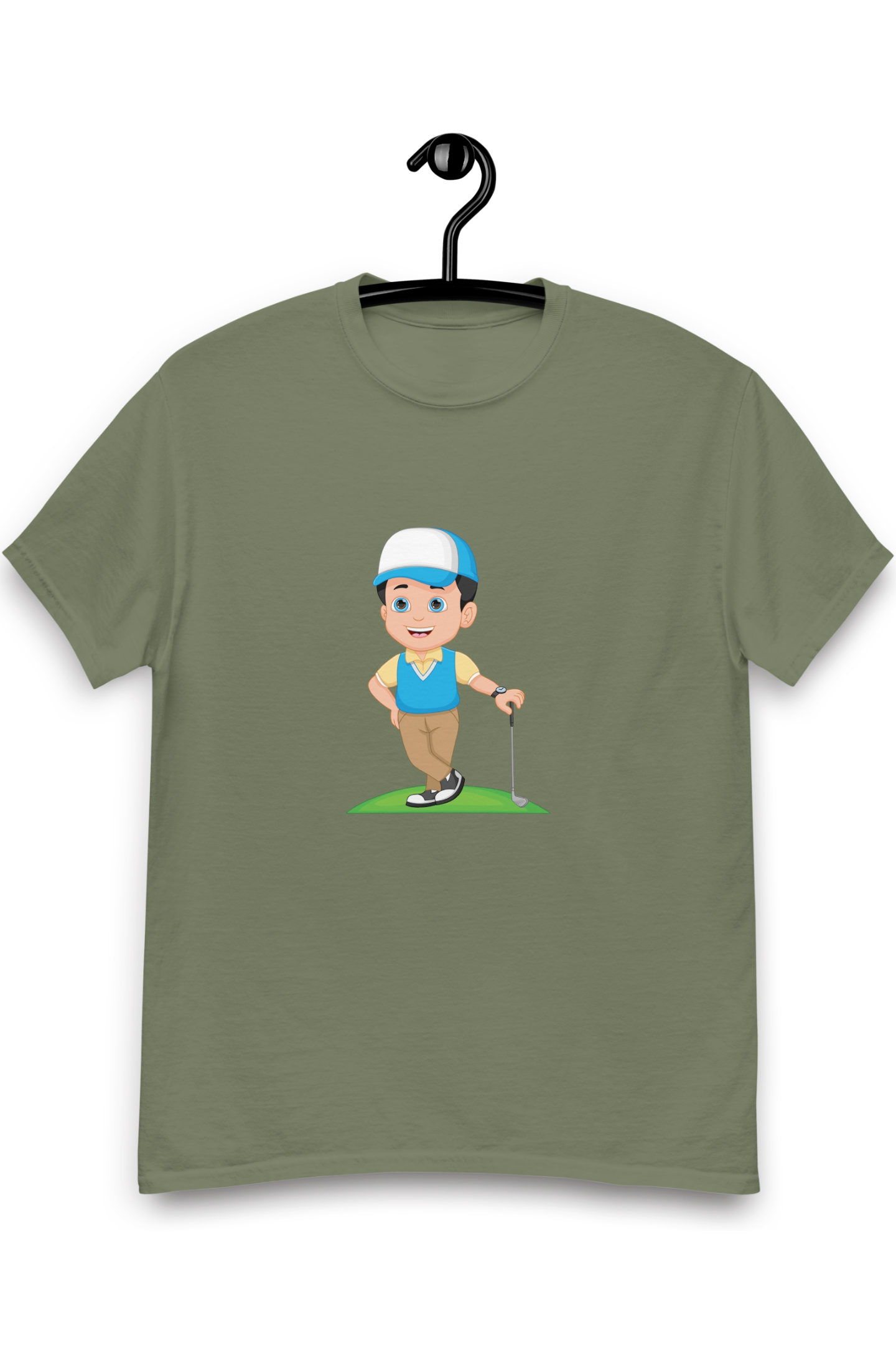 Heren T-shirt Golfer