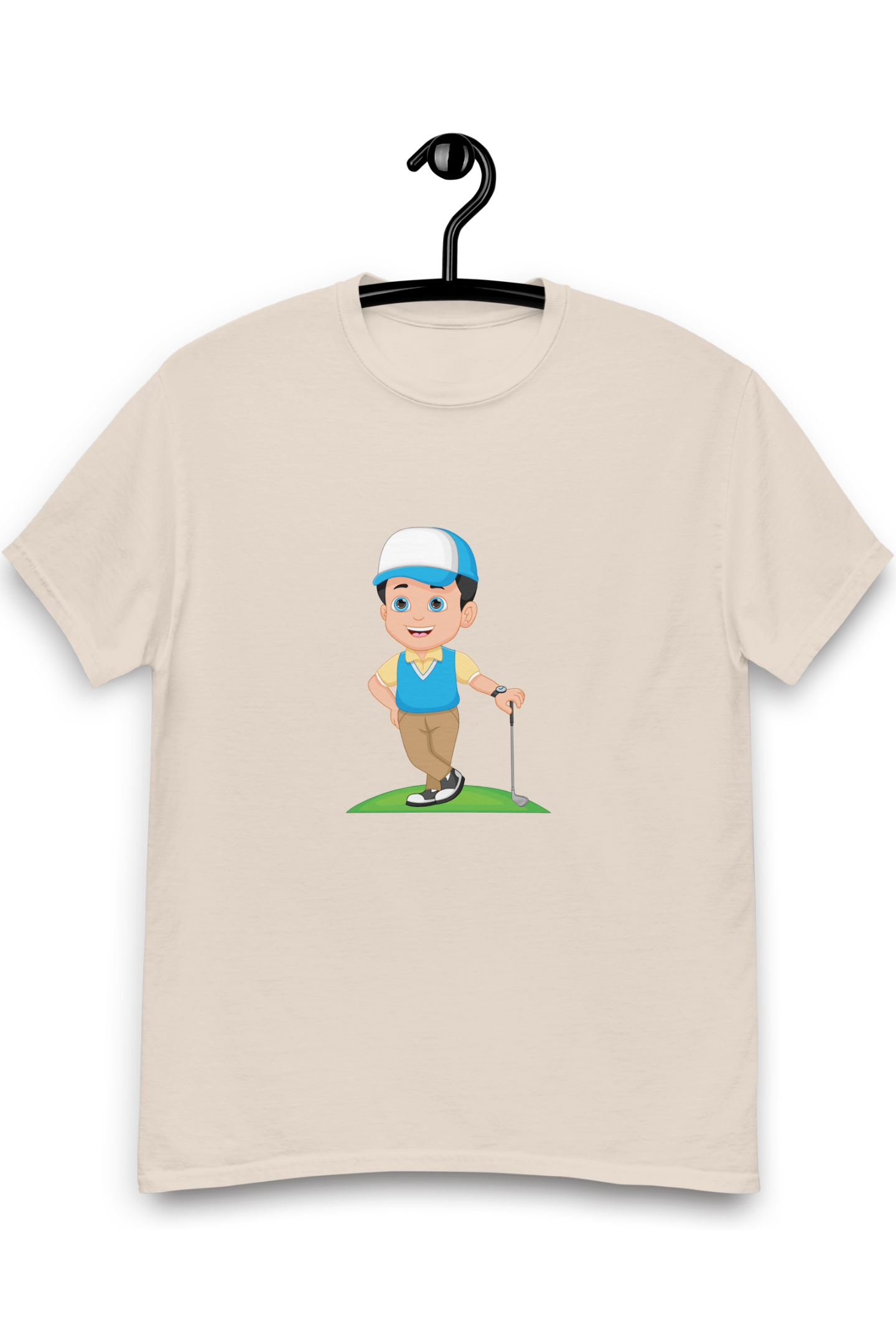 Heren T-shirt Golfer