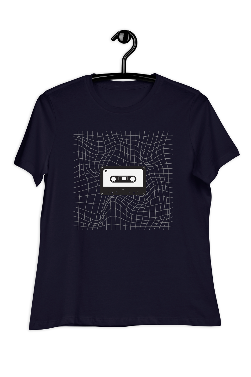 Dames-T-shirt Cassette