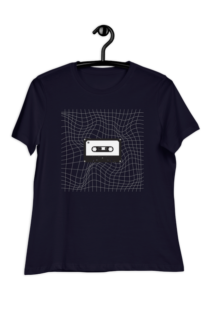 Dames-T-shirt Cassette