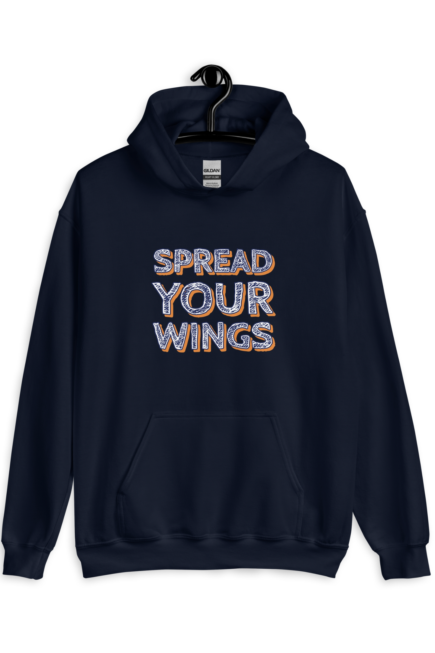 Heren Hoodie Spread your wings