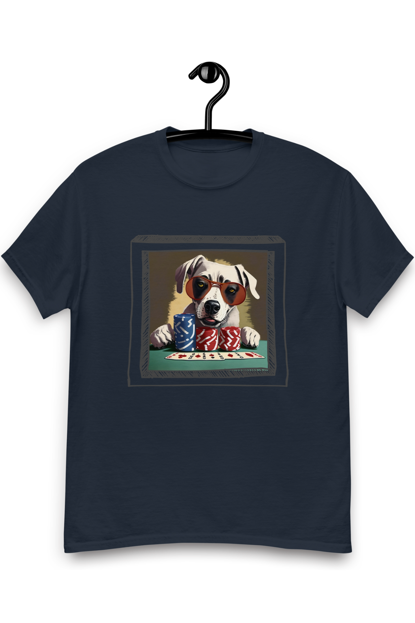 Heren T-shirt Pokerdog