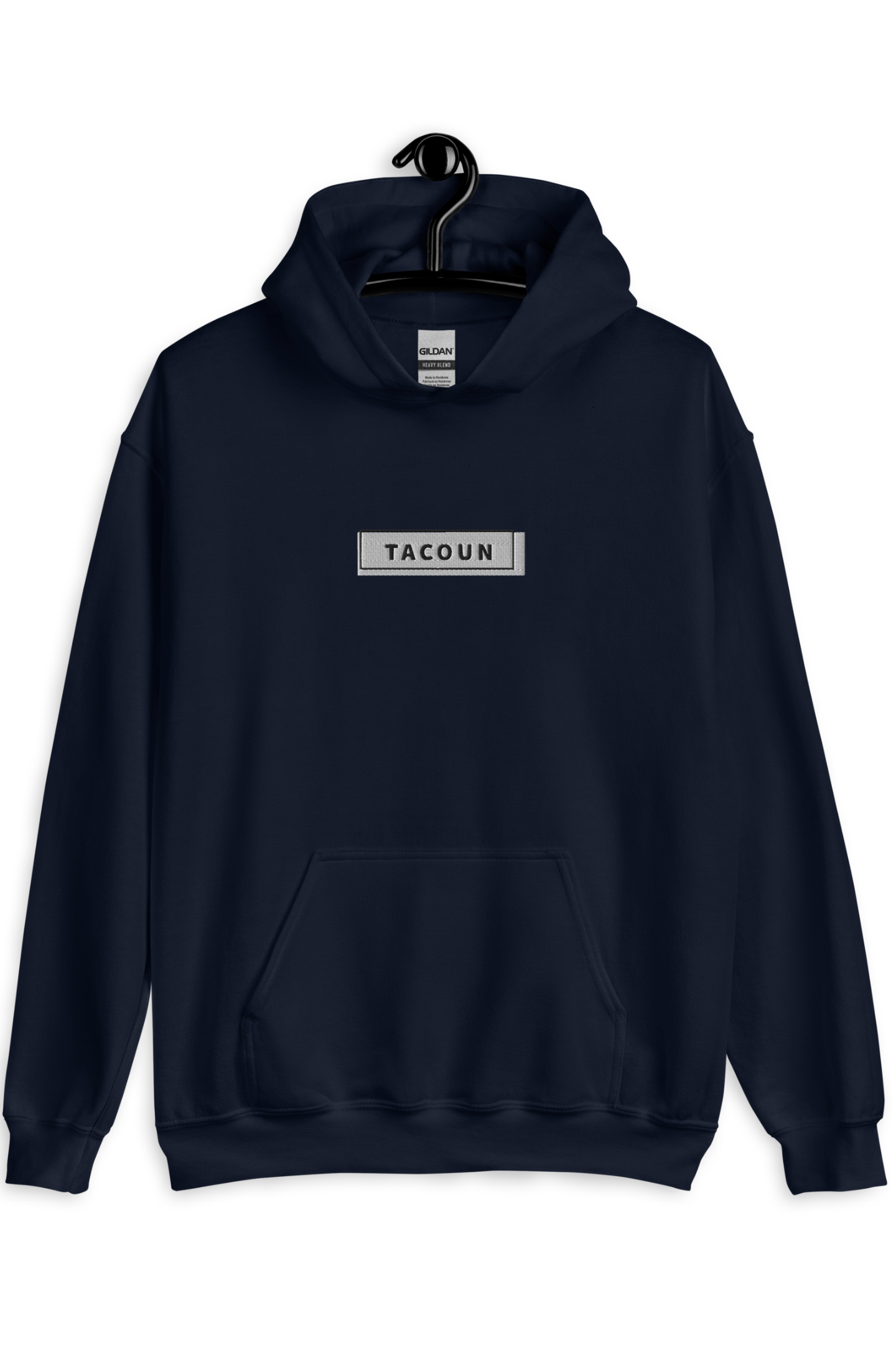 Heren Hoodie Tacoun geborduurd