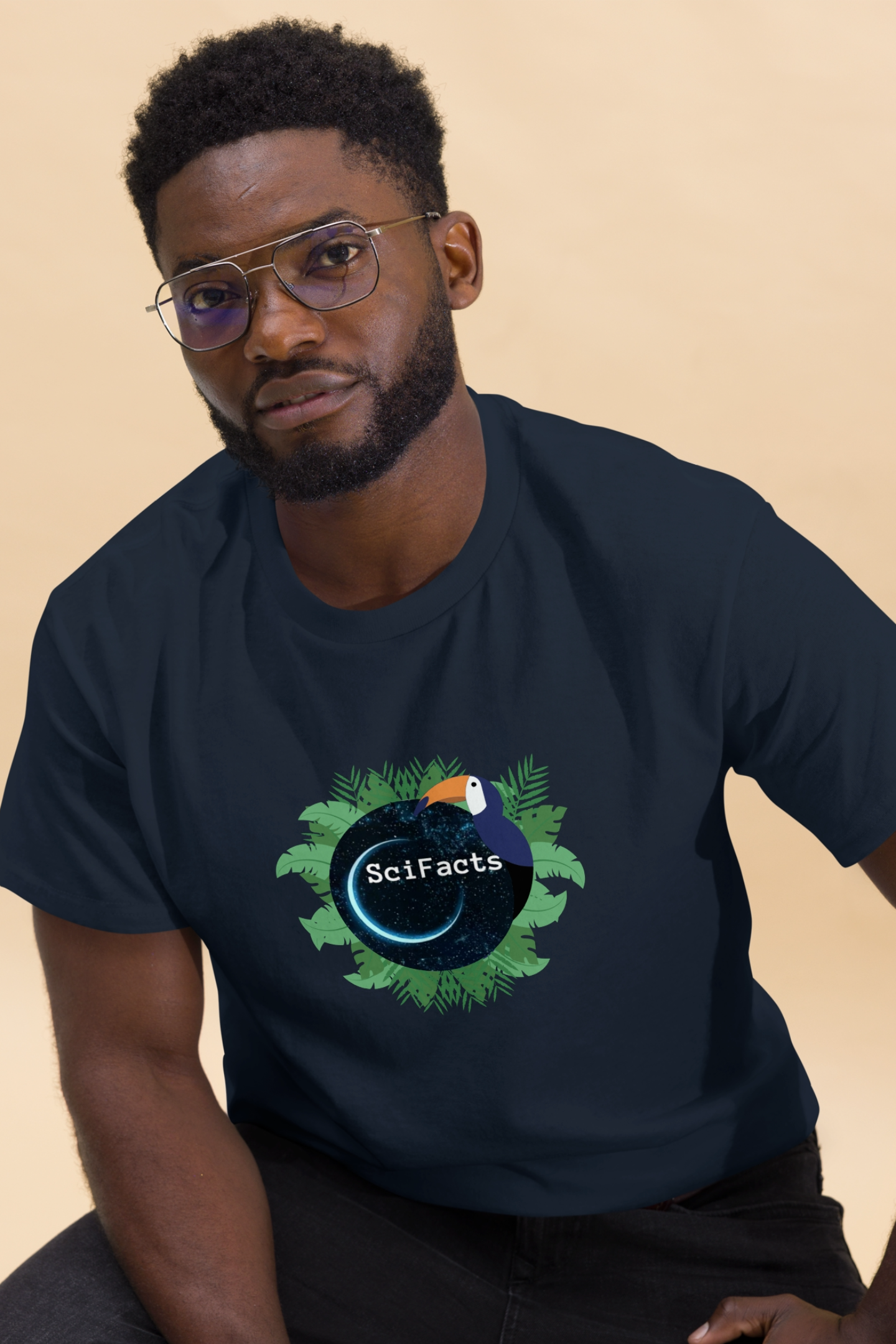 Heren T-shirt Tacoun X Scifacts