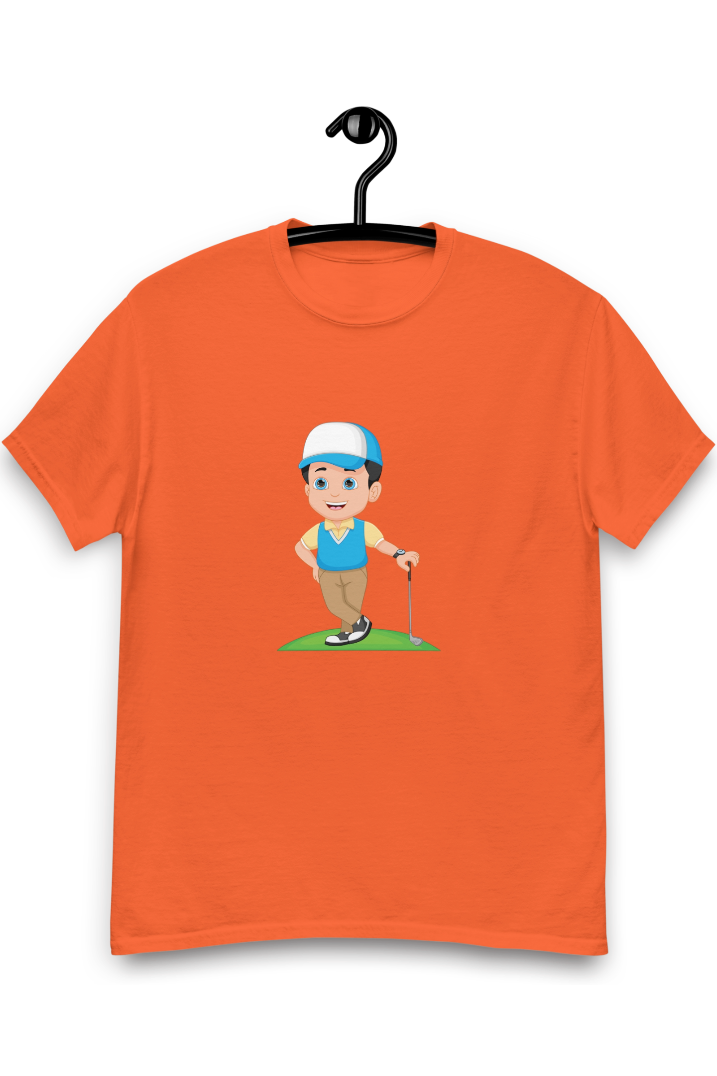 Heren T-shirt Golfer