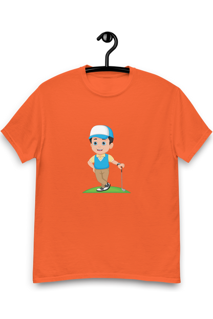 Heren T-shirt Golfer