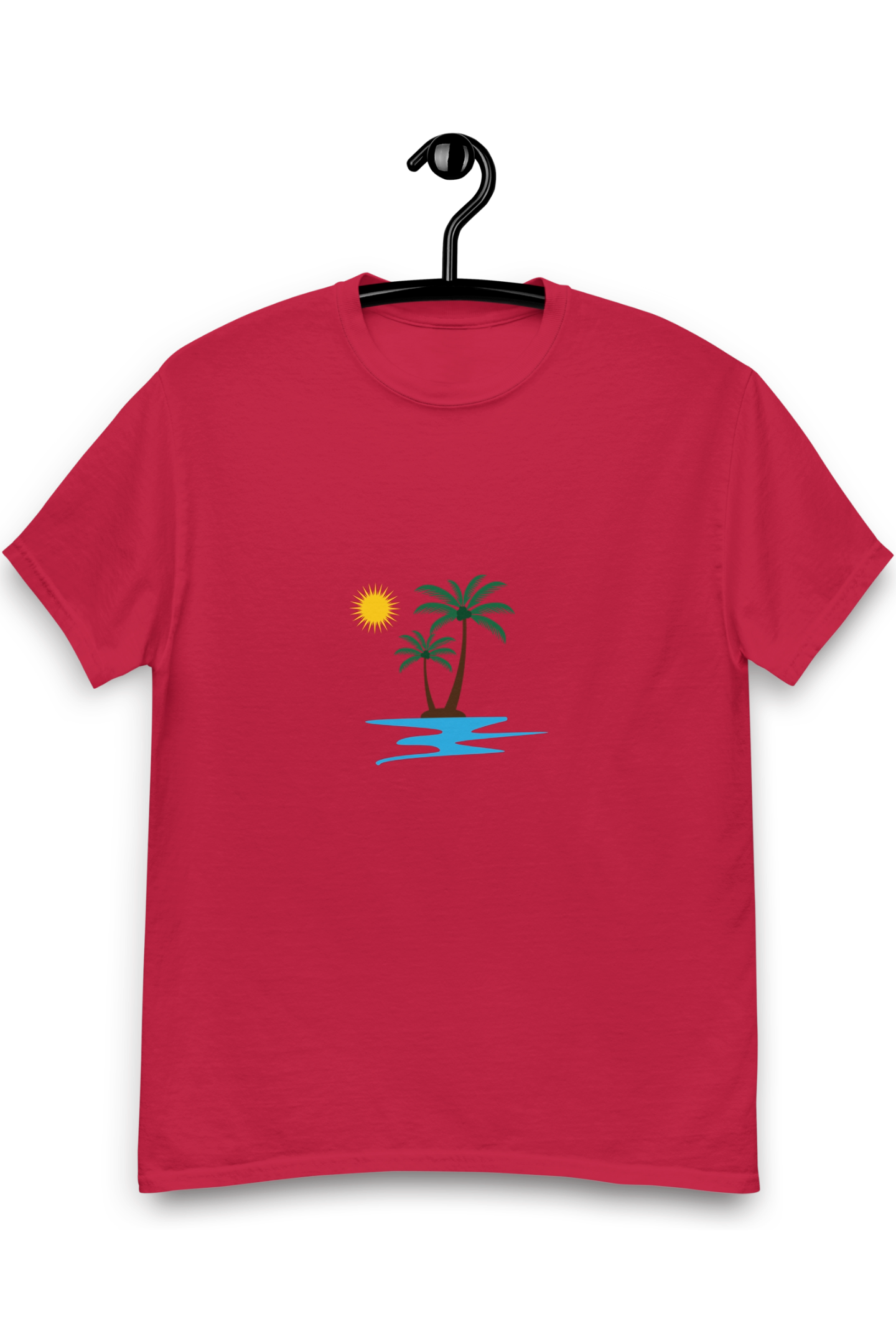 Heren T-shirt Island