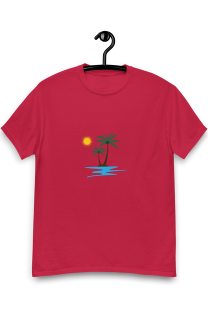 Heren T-shirt Island