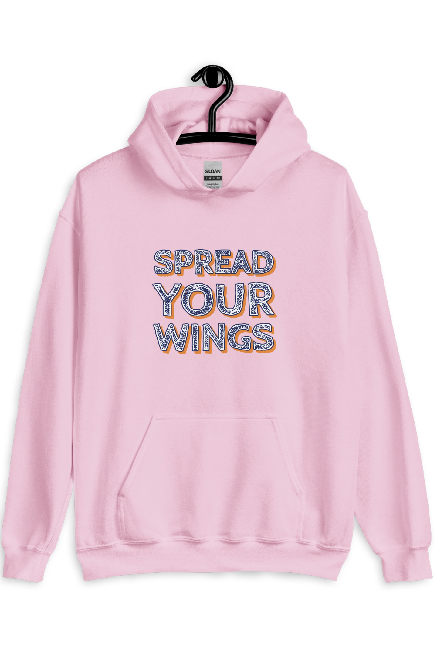 Heren Hoodie Spread your wings