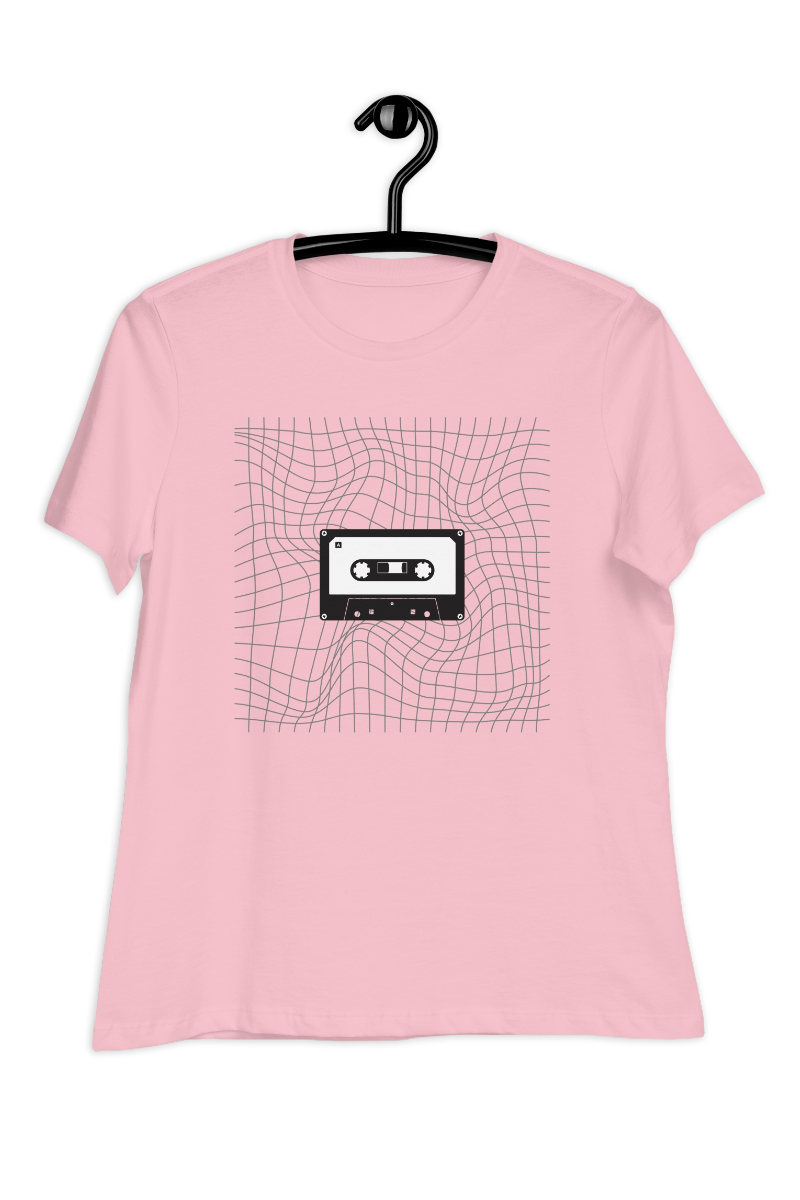 Dames-T-shirt Cassette