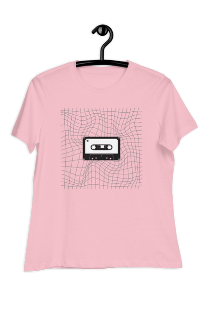 Dames-T-shirt Cassette