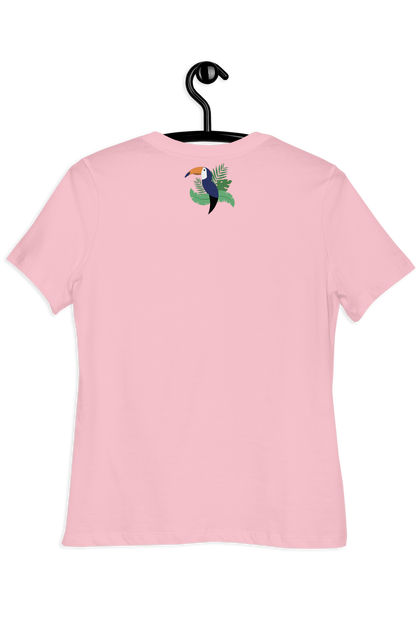 Dames T-shirt Spread your wings met vleugels