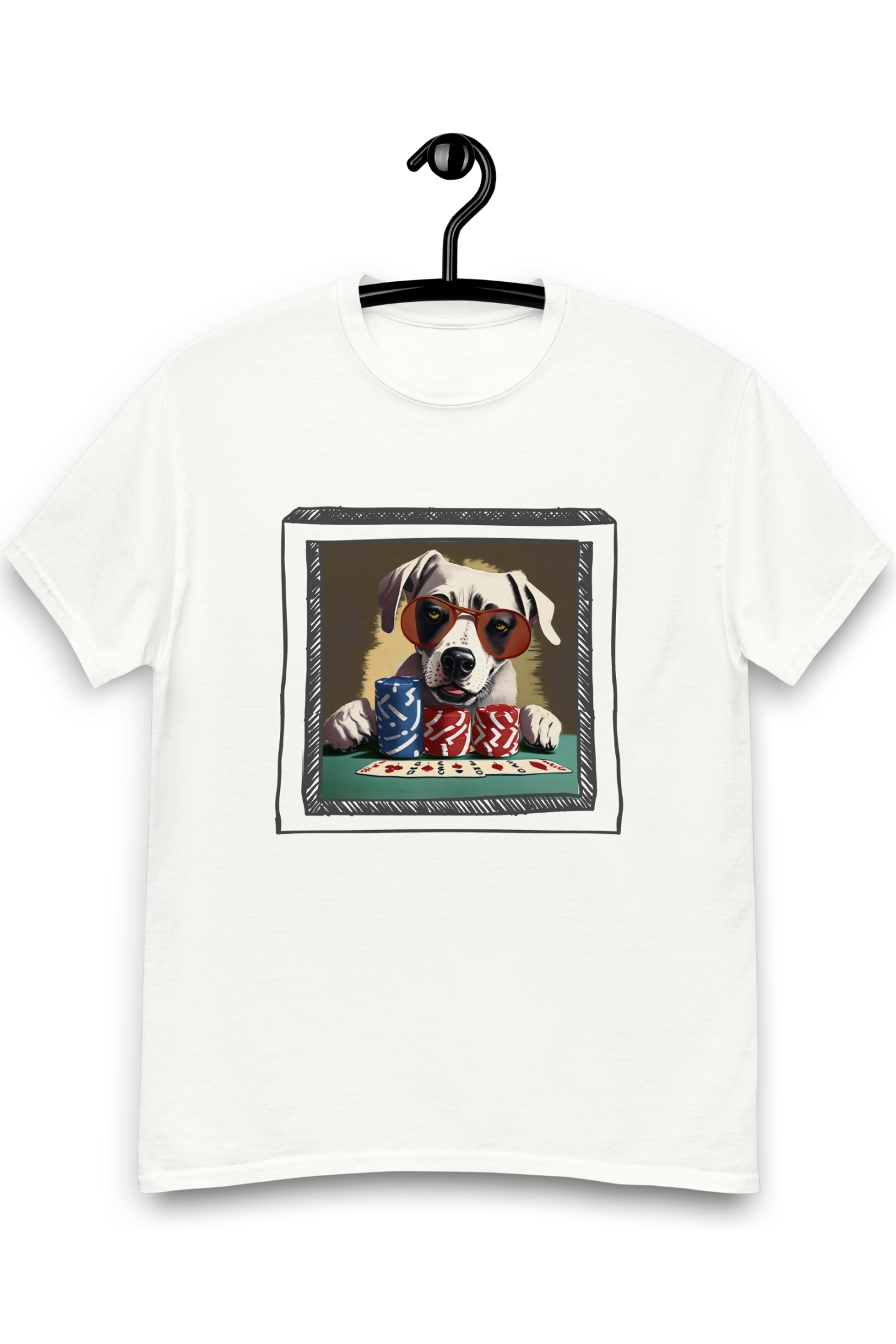 Heren T-shirt Pokerdog