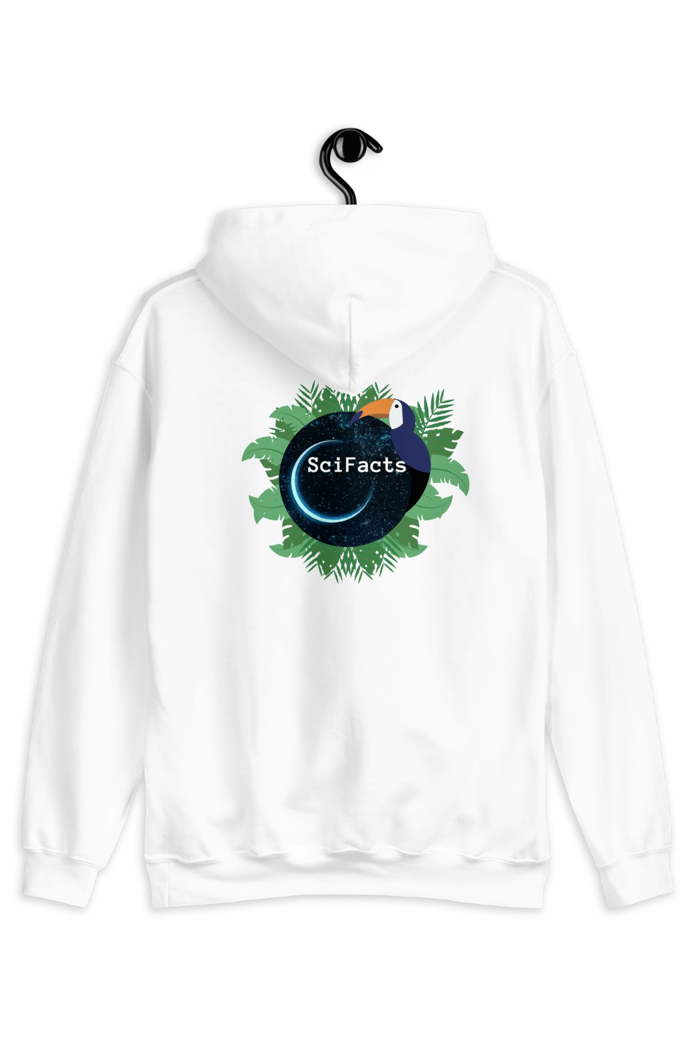 Heren Hoodie Tacoun X Scifacts At the back