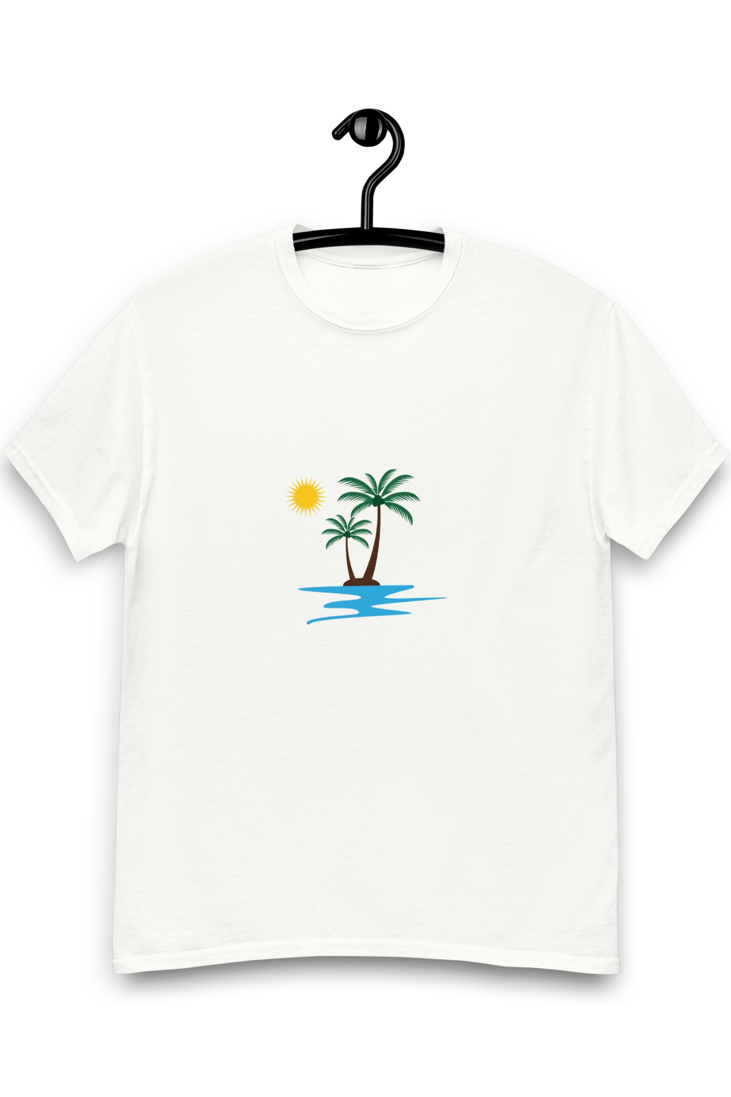 Heren T-shirt Island