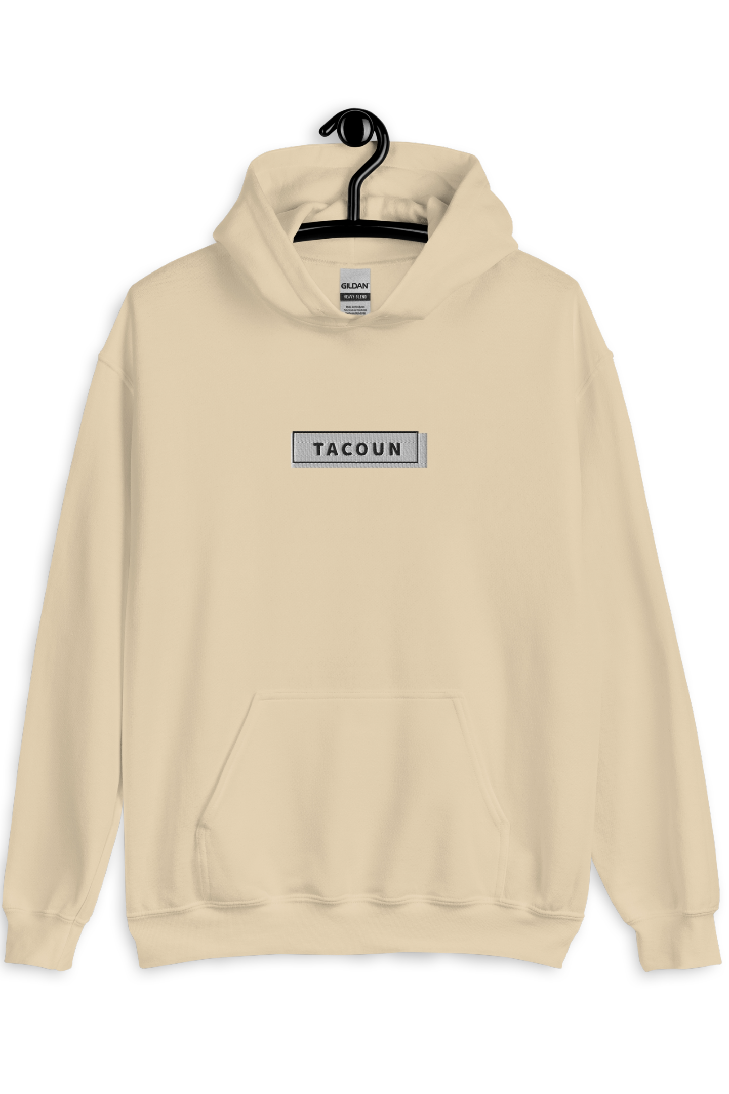 Heren Hoodie Tacoun geborduurd