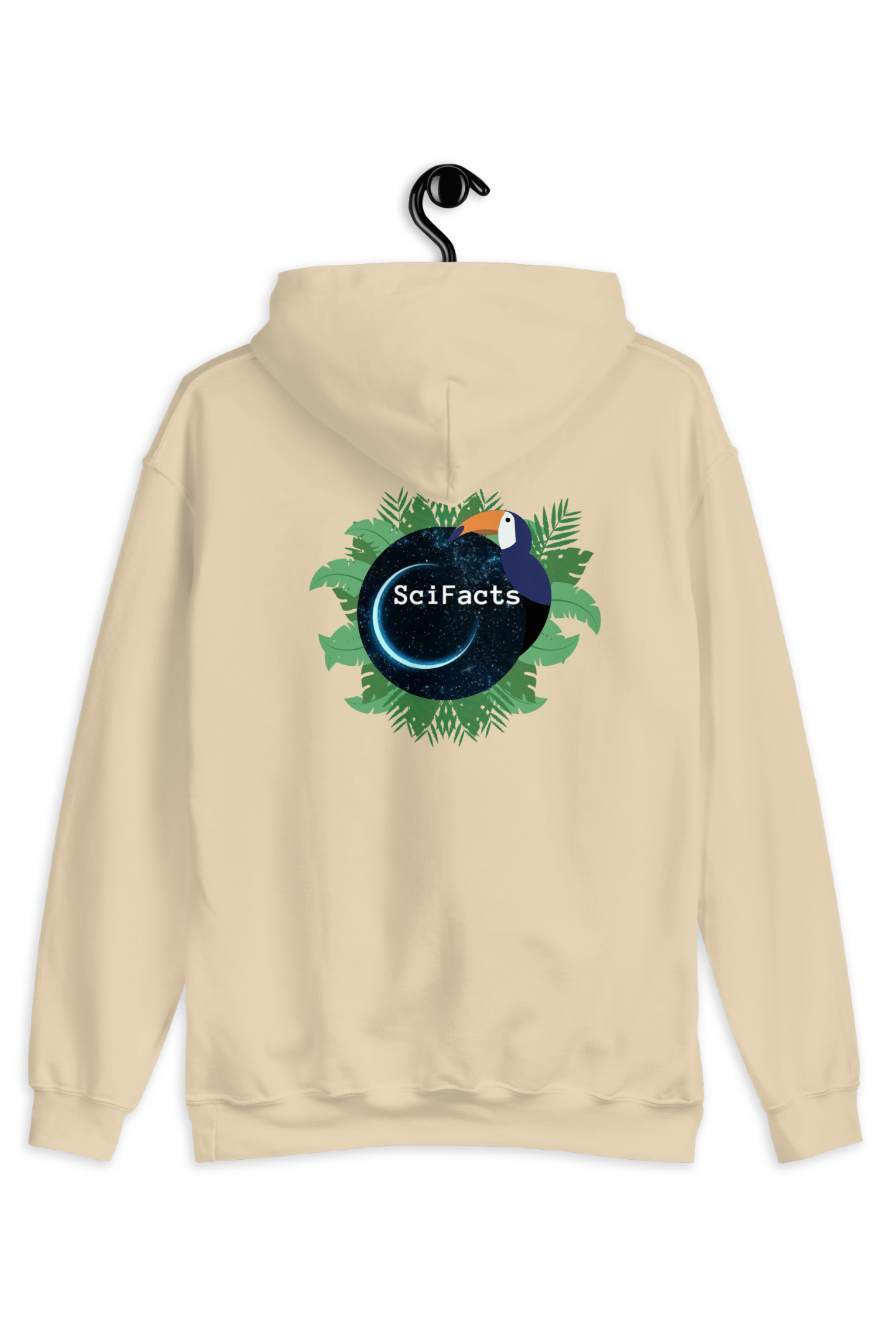 Heren Hoodie Tacoun X Scifacts At the back