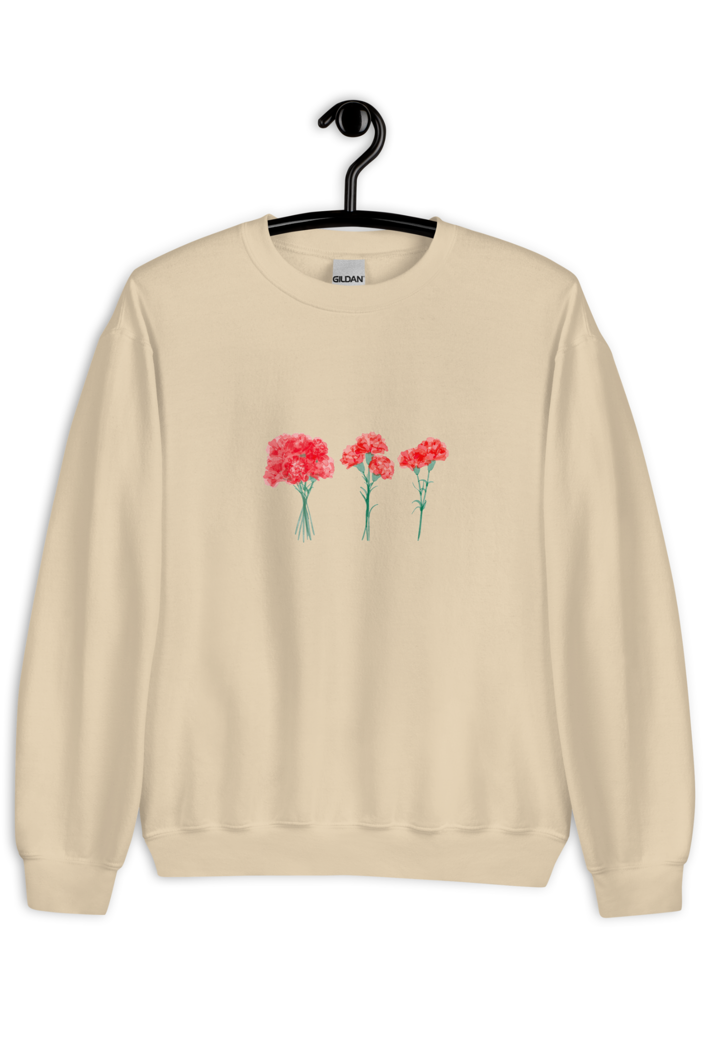 Dames Sweater Red roses