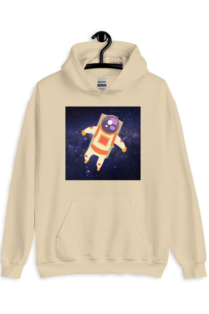 Heren Hoodie Spaceman